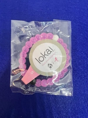 Pulsera Lokai Concientización sobre el Cáncer de Mama Rosa Talla Pequeña Nueva con Etiquetas Foto 1 de 4