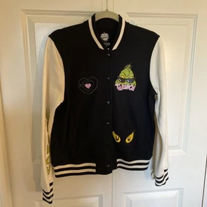 The Grinch Hybrid Apparel Fleece College Jacke Jugend Mädchen Gr. Small - Bild 1 von 9