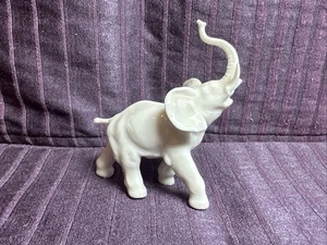 "Estatuilla de elefante gris porcelana JHR Hutschenreuther Alemania tronco hasta 2,75"" de alto" - Imagen 1 de 14