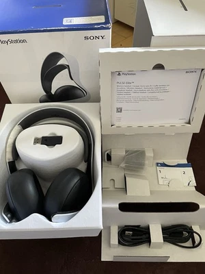 Sony PlayStation 5 PS5 Pulse Elite Headset Wireless Kopfhörer OVP Neuwertig - Bild 1 von 4