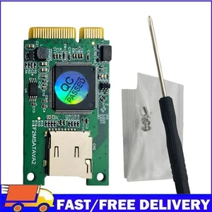 Micro SD TF Card To MSATA Adapter for PC Computer Laptop - Afbeelding 1 van 12