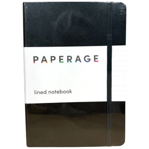 Cuaderno forrado de papel 160 páginas 100 gramos papel sin ácido negro nuevo - Imagen 1 de 5