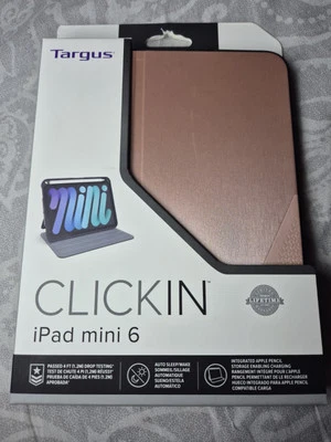 Targus Click-In 21.1 cm (8.3inch) Folio Rose gold Brand New - Image 1 of 2