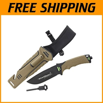 Cuchillo Bowie Surviv-All con funda y arranque de fuego Foto 1 de 4