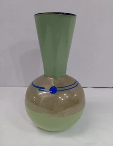 Vaso Studio Paran Enso - Astratto di ispirazione Zen - Richard Jones - Firmato 2001 - Foto 1 di 9