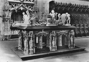 1 BOURG EN BRESSE EGLISE DE BROU TOMBEAU DE PHILIBERT LE BEAU - Imagen 1 de 2