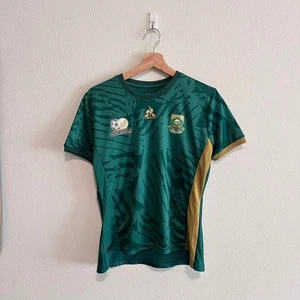 Le Coq Sportif South Africa Soccer Jersey Kit Green Away Womens Size Medium - Picture 1 of 4