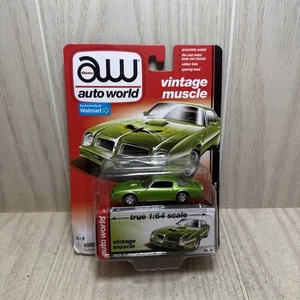 2016 Auto World Vintage Muscle 1976 Pontiac Firebird T/A R5 WalMart Exclusive - Picture 1 of 6
