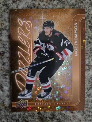 2024-25 Upper Deck Dazzlers Orange Tage Thompson #DZ-72 Sabres - Image 1 of 2