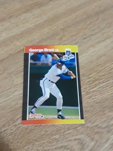 1989 Donruss #204 GEORGE BRETT Kansas City Royals SET BREAK MINT NICE- HOF ⚾️⚾️