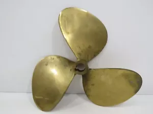 14RH10 BRONZE FEDERAL PROP 1+1/8 INCH BORE PROPELLER BOAT SHIP DECOR (E4A388C) - Picture 1 of 9
