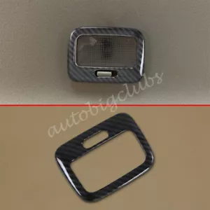 For Mitsubishi Outlander Sport 2020-2023 Carbon Fiber Rear Reading Light Cover - Picture 1 of 6