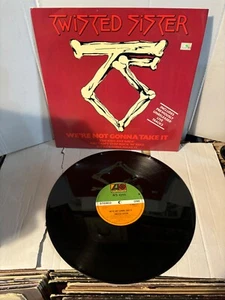 Twisted Sister We're Not Gonna Take It Vinyl LP 12" 45 rpm Single 1984 UK Import - Picture 1 of 4