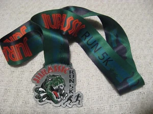 Ogden Utah Jurassic Run 5K Dinosaur Park Marathon Medaille - Bild 1 von 3