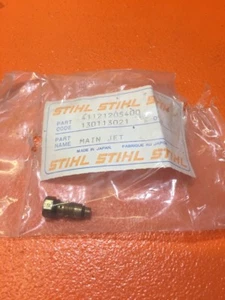 OEM STIHL FS80/AV FS80E FS80RE FS80AVE FS80AVRE CARB MAIN JET 4112 120 5400 B25 - Picture 1 of 1
