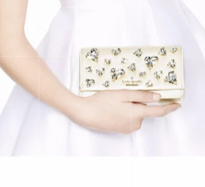 KATE SPADE MADISON BODA BELLAS CLUTCH $548 Foto 1 de 4