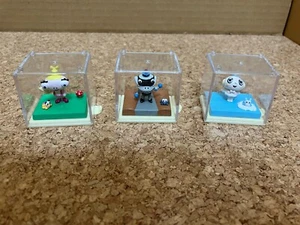 YUJIN Ribbit King BOX WORLD Mini Figura Set de 3 Kero Kero King Japón 2001 Raro - Imagen 1 de 5