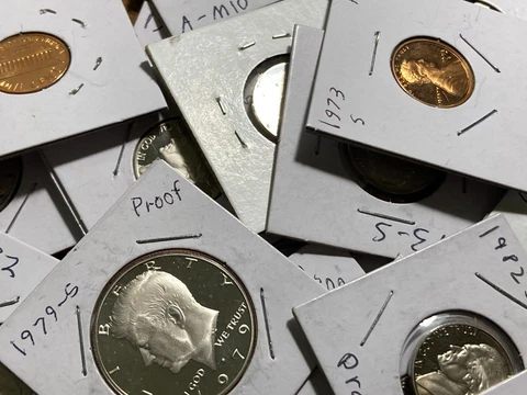 U.S. MINT PROOF COINS! - 1960's-2000's - 1 PROOF COIN PER ORDER - FREE SHIPPING! Cover