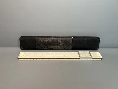 Faber Castell | Rechenschieber 375 System Rietz | mit Etui | Vintage Holz #G3 - Bild 1 von 4