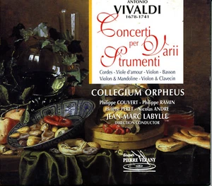 VIVALDI  Concerti Per Varii Strumenti COLLEGIUM ORPHEUS Jean-Marc LABYLLE [CD] - Picture 1 of 3