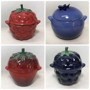 Le Creuset Cocotte Berry Series vegetables 5Set Blueberry Raspberry - Picture 1 of 8