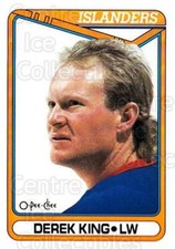 1990-91 Topps Tiffany #128 Derek King