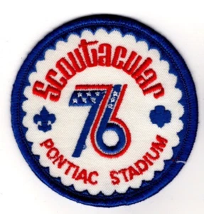 Parche evento estadio Pontiac bicentenario del Consejo del Área de Detroit Michigan, 1976 - Imagen 1 de 1