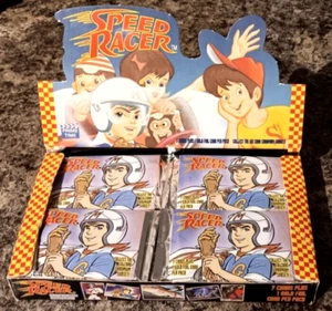 1993 Speed Racer Vintage Trading Card Box Prime Time Factory Box With 35 Packs! - Picture 1 of 4