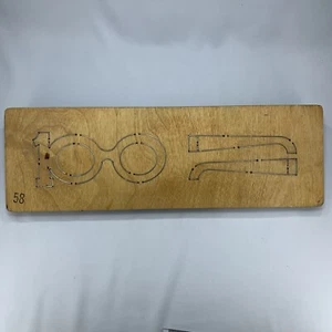 GLASSES 100th DAY - AccuCut Die Cut 15" x 5" Art School Classroom Craft G1384XLC - Picture 1 of 10