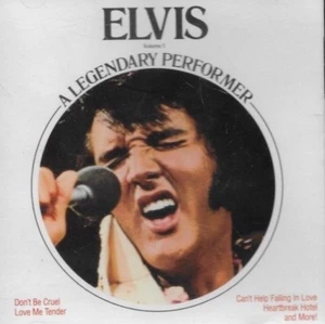 ELVIS PRESLEY on CD album " A LEGENDARY PERFORMER vol 1 " rock DISC ONLY #85B - Picture 1 of 2