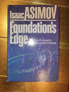 Foundation's Edge by Isaac Asimov Book Club Edition 1982 HC/DJ - Picture 1 of 5