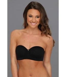 Neu Natori Solution Shaper Bandeau BH 32DD schwarz Bügel trägerlos #1374110 - Bild 1 von 2