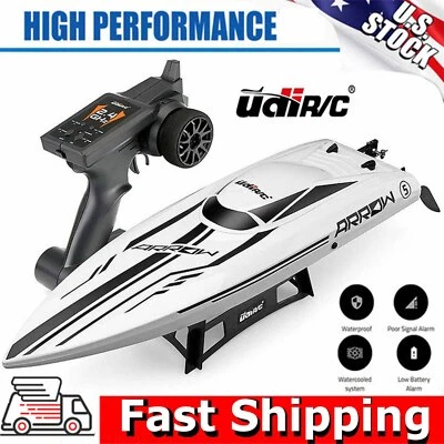 30MPH High Speed RC Brushless Boat 2.4Ghz Racing Remote Control Boat Toy For Kid - Image 1 of 4
