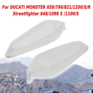 Lente indicadora de señal de giro para DUCATI Streetfighter 848/1098 S Monster 659/796 - Imagen 1 de 6