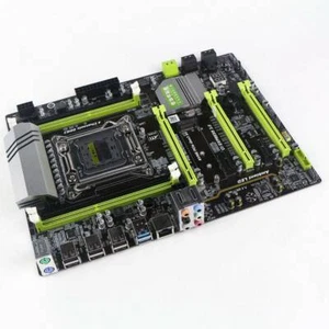 X79 Turbo USB3.0 SATA3 NVME M.2 PCI-E SSD Soporte REG ECC LGA2011 ATX Moederbord - Imagen 1 de 1