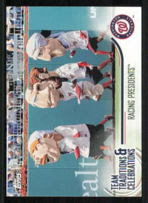 2018 Topps Team Traditions and Celebrations #TTCPR Racing Presidents - Image 1 of 2