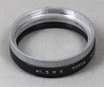 45.5mm Lens Thread to Series VI 6 TIFFEN FILTER HOLDER/ADAPTER w/RING - Image 1 of 2