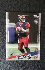 2019 BRANDON SILVERS RC Topps AAF #11 MEMPHIS EXPRESS Alliance American Football