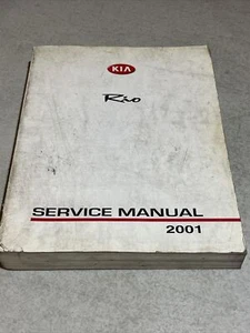 2001 Kia Rio Service Repair Manual  - Picture 1 of 9
