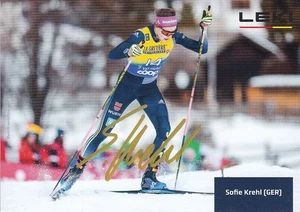 Sofie KREHL - Silber Olympia 2022 Skilanglauf, Original-Autogramm! - Bild 1 von 1