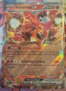 Volcanion ex 031/159 Double Rare Pokemon TCG Sv09: Journey Together Holo (NM) - Picture 1 of 1