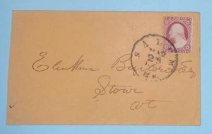 UNITED STATES SALEM MA 3 CENT WASHINGTON COVER Z887 - Picture 1 of 2