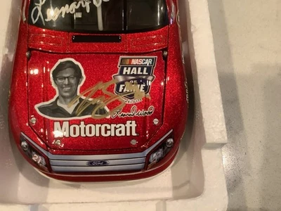 TREVOR BAYNE AUTOGRAFADO 2012 LEONARD WOOD MOTORCRAFT HALL OF FAME & CARD - Imagem 1 de 4