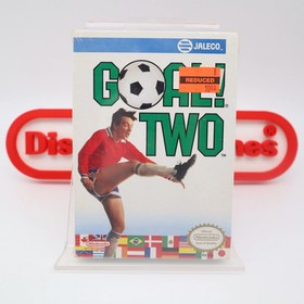 NES Nintendo GOAL! TWO 2 II SOCCER - NEW & Factory Sealed with Authentic H-Seam!