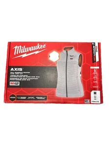 Milwaukee F300G-21M Gray Women’s M12 Heated AXIS Vest Kit Size M - Picture 1 of 1