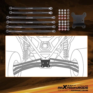 Brazos de radio inferiores superiores traseros para Can-Am Maverick X3 2017-2021 2025 72" - Imagen 1 de 17