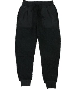 American Eagle Womens Zippered Pockets Relaxed Athletic Sweatpants, Black, Small - Picture 1 of 2