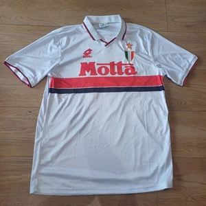 AC Milan 1993-1994 Vintage Football Shirt Men's Lotto, Size XL - Picture 1 of 6