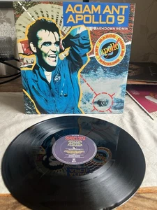 Adam Ant Apollo 9 Splashdown Mix 12 Inch Promo Near Mint - Picture 1 of 5
