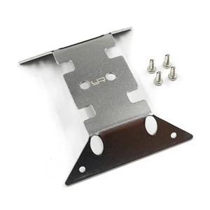 Yeah Racing Stainless Steel Skid Plate Protector For Axial AX24 #AXSC-100SV - Picture 1 of 2